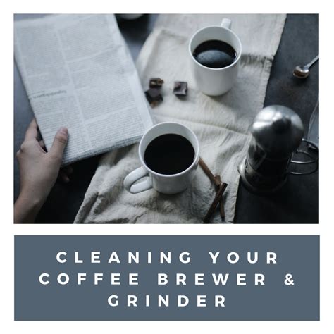 Helpful Tips for Cleaning Your Brewer and Grinder – Red Cedar Coffee Co ...